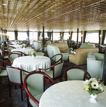 Sala da pranzo M/nave per la crociera fluviale